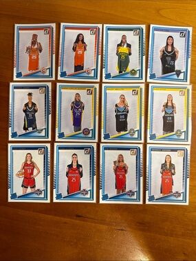 WNBA Player Trading Card Lot - Assorted Team Colors